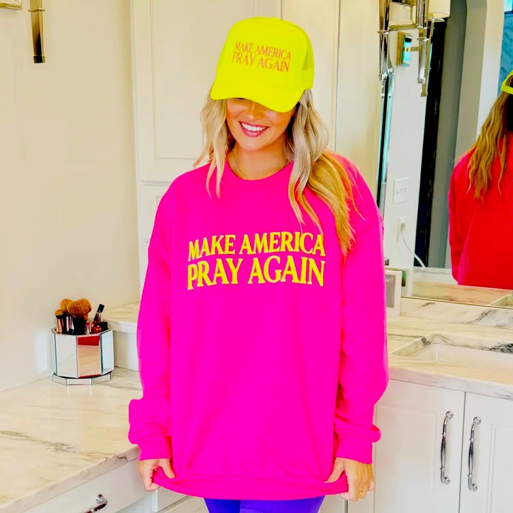 Puff Make America Pray Again Sweatshirt